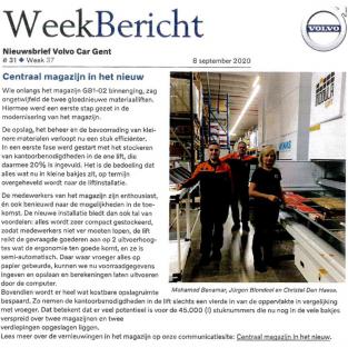 CENTRAAL MAGAZIJN IN HET NIEUW